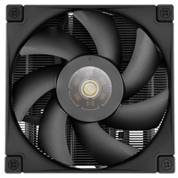 DeepCool AN400 BK CPU hűtő (92 mm, PWM, max 2950 rpm, 4 heatpipe, FDB, 23,6 dB, fekete)