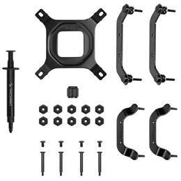 DeepCool AN400 BK CPU hűtő (92 mm, PWM, max 2950 rpm, 4 heatpipe, FDB, 23,6 dB, fekete)