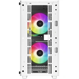 DeepCool CC360 ARGB (midi torony, Micro-ATX, Mini-ITX, ablakos, fehér)