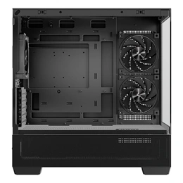 DeepCool CG380 3F (Midi, 2x 3,5", 3x 2,5", előlap: 2x USB3.0, 1x Type-C, Audio/Mic x1, 2+1 ventilátor, fekete)