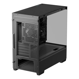 DeepCool CG380 3F (Midi, 2x 3,5", 3x 2,5", előlap: 2x USB3.0, 1x Type-C, Audio/Mic x1, 2+1 ventilátor, fekete)