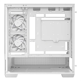 DeepCool CG380 3F ház (Midi, 2x 3,5", 3x 2,5", 2x USB 3.0, 1x Type-C, audio, 2+1 ventilátor, fehér)