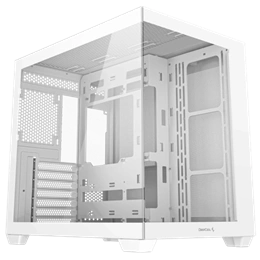DeepCool CG530 WH (midi torony, ATX, ablakos, fehér)