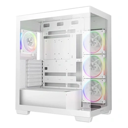 DeepCool CG580 4F V2 ház (ATX, ablakos, fehér)