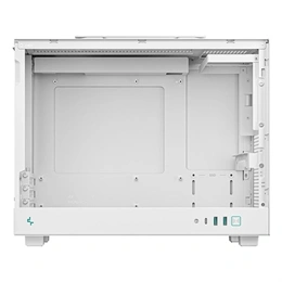 DeepCool CH160 Plus ház (Micro-ATX, fehér, 1x 3,5", 1x 2,5", előlapi: 2x USB3.0, 1x USB-C, audio)