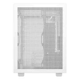 DeepCool CH260 ház (Micro-ATX, 1x 3,5", 1x 2,5", előlapi: 2x USB3.0, 1x USB-C, audio, ventilátor nélkül, fehér)