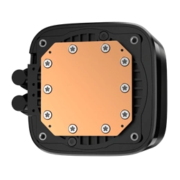 DeepCool LD360 vízhűtés (360 mm, 3x120 mm, 600-2400 rpm, ARGB, fekete)