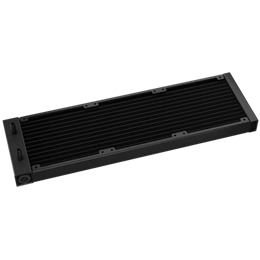 DeepCool LD360 vízhűtés (360 mm, 3x120 mm, 600-2400 rpm, ARGB, fekete)