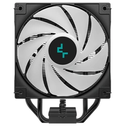 Deepcool AG400 Digital ARGB CPU hűtő (120 mm, PWM, 500-2100 RPM, hidrodinamikus csapágy, ?31,6 dB(A), fekete)