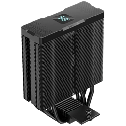 Deepcool AG400 Digital ARGB CPU hűtő (120 mm, PWM, 500-2100 RPM, hidrodinamikus csapágy, ?31,6 dB(A), fekete)