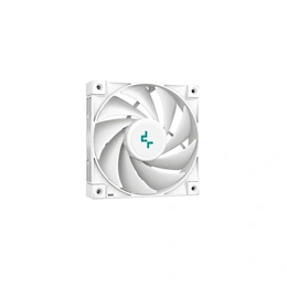Deepcool AK400 WH CPU hűtő (120 mm, PWM, max 1850 rpm, 29 dBA, hidrodinamikus csapágy, fehér)