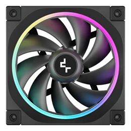 Deepcool FL12 3in1 hűtő ventilátor (120 mm, PWM, max 2150 rpm, hydro csapágy, 32 dBA, fekete)