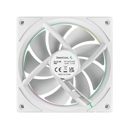Deepcool FL12 SE 3IN1 hűtő ventilátor (120 mm, PWM, max 1900 rpm, Hydro csapágy, fehér)