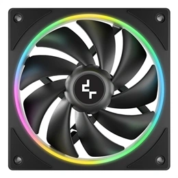 Deepcool FL12 SE hűtő ventilátor (120 mm, PWM, max 1900 rpm, hydro csapágy, fekete)
