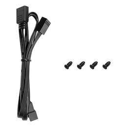 Deepcool FL12 SE hűtő ventilátor (120 mm, PWM, max 1900 rpm, hydro csapágy, fekete)