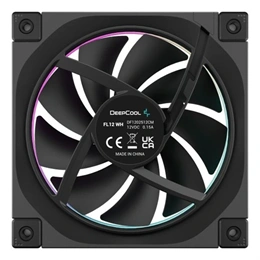 Deepcool FL12 hűtő ventilátor (120 mm, PWM, max 2150 rpm, hydro csapágy, 32 dBA, fekete)
