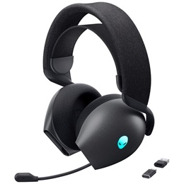 Dell Alienware AW725H bluetooth fejhallgató sztereo (v5.3, mikrofon, fekete)