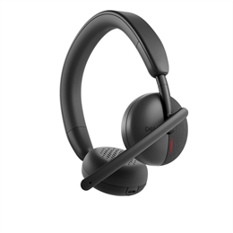 Dell WL3024 bluetooth fejhallgató sztereo (v5.3, mikrofon, fekete)