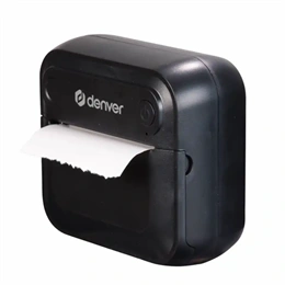 Denver MBP-32B hőnyomtató (hőpapír/hőmatrica, Bluetooth 5.0, USB-C, 1200 mAh akkumulátor, Walkprint kompatibilis)