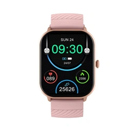 Denver SWC-187RO okosóra (2,04" AMOLED, Bluetooth 5.3, hívás, pulzusmérő, SpO2, vérnyomásmérő, légzésfigyelés, 100+ spor