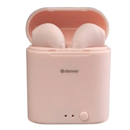 Denver TWE-46 Rose bluetooth fülhallgató sztereó (v5.0, TWS, beépített mikrofon, IPX4 vízálló, töltőtok 400mAh, készenlé
