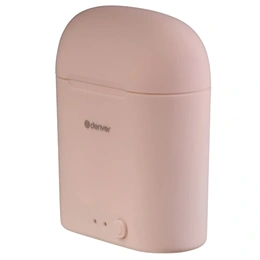 Denver TWE-46 Rose bluetooth fülhallgató sztereó (v5.0, TWS, beépített mikrofon, IPX4 vízálló, töltőtok 400mAh, készenlé