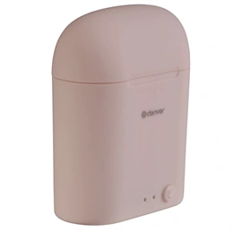 Denver TWE-46 Rose bluetooth fülhallgató sztereó (v5.0, TWS, beépített mikrofon, IPX4 vízálló, töltőtok 400mAh, készenlé