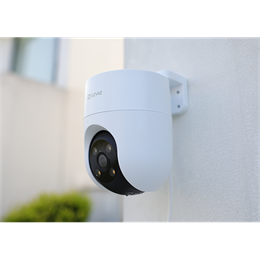 EZVIZ H8C SE kültéri biztonsági kamera (2K, 360° panoráma, színes éjszakai látás, kétirányú beszéd, microSD max. 512 GB,