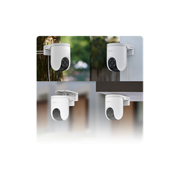 EZVIZ H8c Pro 4K kültéri dóm biztonsági kamera (360°-os, 4K, színes éjjellátó, alakérzékelés, kétirányú hang)