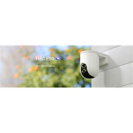 EZVIZ H8c Pro 4K kültéri dóm biztonsági kamera (360°-os, 4K, színes éjjellátó, alakérzékelés, kétirányú hang)