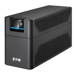 Eaton 5E700I UPS (700 VA, 360 W, 4x C13 kimenet, C14 bemenet, line-interaktív, torony, fekete)
