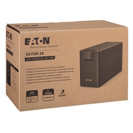Eaton 5E700I UPS (700 VA, 360 W, 4x C13 kimenet, C14 bemenet, line-interaktív, torony, fekete)