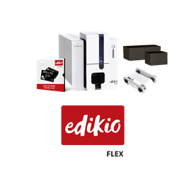 Edikio Price Tag Flex (USB & Ethernet, Edikio Standard SW, 100 + 100 fekete kártya, 1 fehér szalag - 1000 oldal)