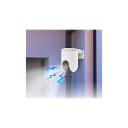Ezviz H8c PoE kültéri biztonsági kamera (360°-os, 2K, 2304×1296, PoE, RJ45, színes éjjellátó, kétirányú beszéd, sziréna,