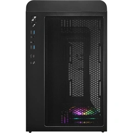 FSP S380 (midi torony, ATX, ablakos, fekete)