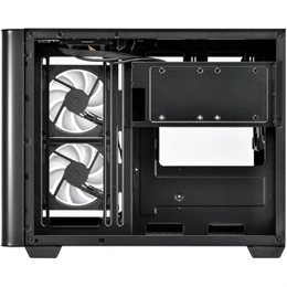 FSP S380 (midi torony, ATX, ablakos, fekete)