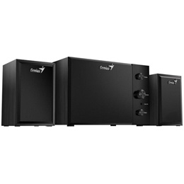 Genius SW-2.1 350 2.1 hangszóró (3,5 mm jack, 40-20000 Hz, fekete)