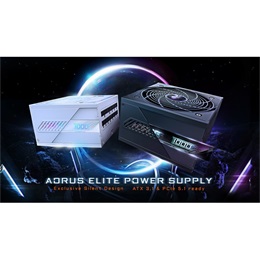 Gigabyte Aorus Elite tápegység (1000 W, 80+ Platinum, ATX, moduláris, Gen 5.1)