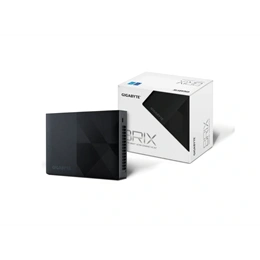 Gigabyte Brix (Intel Core i3 N305 3,8 GHz, 1xDDR4 SODIMM, Intel UHD Graphics 1250, 2,5 GbE, Wi-Fi 6)