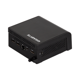 Gigabyte Brix (Intel N250 up to 3.8 GHz, 1x SO-DIMM DDR5 up to 4800 MHz, max 16GB, M.2 2280 + 2.5" bay, GbE LAN, Wi-Fi