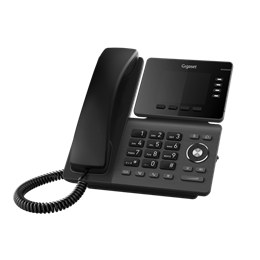 Gigaset P810B IP PRO VoIP asztali telefon (3,36" színes TFT kijelző, 2xRJ-45, PoE, Bluetooth, 12 SIP, HD hang, fekete)
