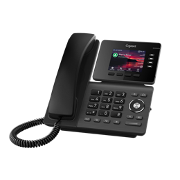 Gigaset P810B IP PRO VoIP asztali telefon (3,36" színes TFT kijelző, 2xRJ-45, PoE, Bluetooth, 12 SIP, HD hang, fekete)