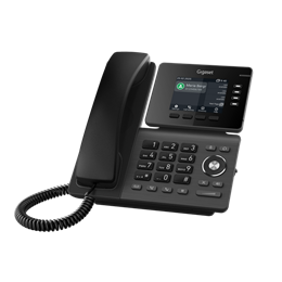 Gigaset P810B IP PRO VoIP asztali telefon (3,36" színes TFT kijelző, 2xRJ-45, PoE, Bluetooth, 12 SIP, HD hang, fekete)