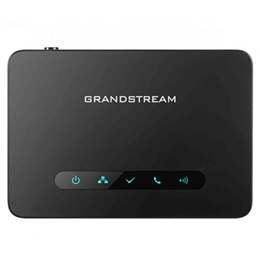 Grandstream DP750 VoIP DECT bázisállomás (10 SIP, 5 regisztrálható kézibeszélő, 10/100 Mbps, 5 LED kijelző, 3 résztvevős