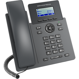 Grandstream GRP2601P VoIP 2 vonalas telefon (HD színes LCD kijelző, 2xRJ-45, POE, RJ-9 headset, 5 résztvevős konferencia