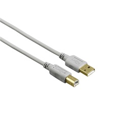 HAMA FIC ECO USB A-B kábel (A dugó / B dugó, 1,5 m, aranyozott)