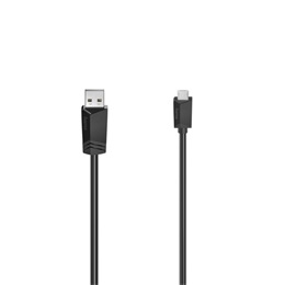 HAMA USB adat- és töltőkábel (USB-A / Micro-USB, 1,5 m, USB 2.0, 3A, fekete)
