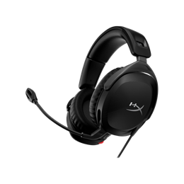 HP HyperX Cloud Stinger 2 gamer fejhallgató (vezetékes, sztereó, 3,5 mm jack, mikrofon, fekete)