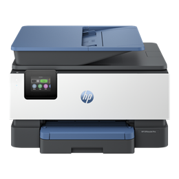 HP OfficeJet Pro 9125e (tintasugaras multifunkciós, A4, 22 lap/perc, 4800x1200 dpi, ADF, duplex, USB/LAN/Wi-Fi, kék)
