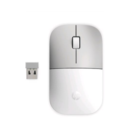 HP Z3700 vezeték nélküli egér (fehér, ezüst, optikai, USB, 3 gomb)